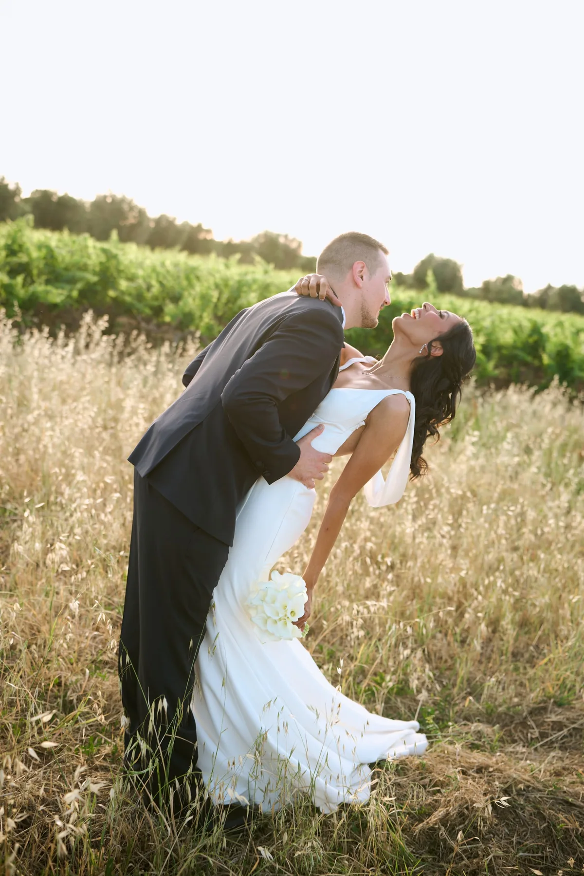 A dip among the tall grass