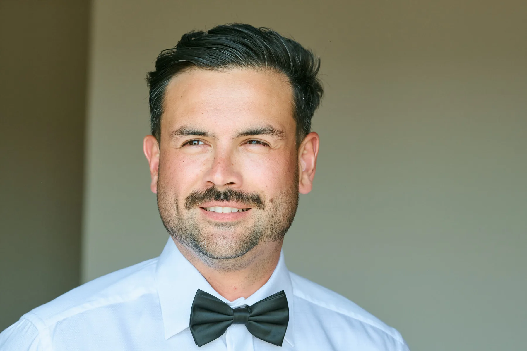 Portrait of the groom