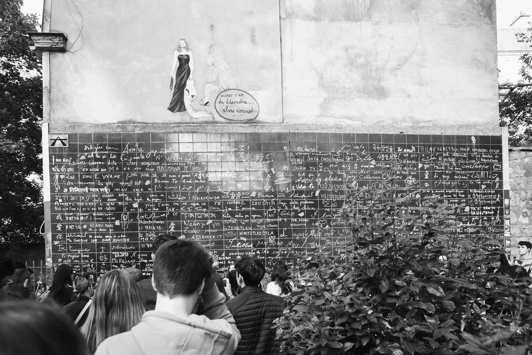 Il Muro dei Ti amo a Montmartre